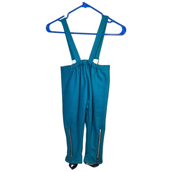 ROTHSCHILD Girls Wool Velvet Turquoise Blue Coat and Snow Pants Leggings Size 4 - Picture 9 of 13